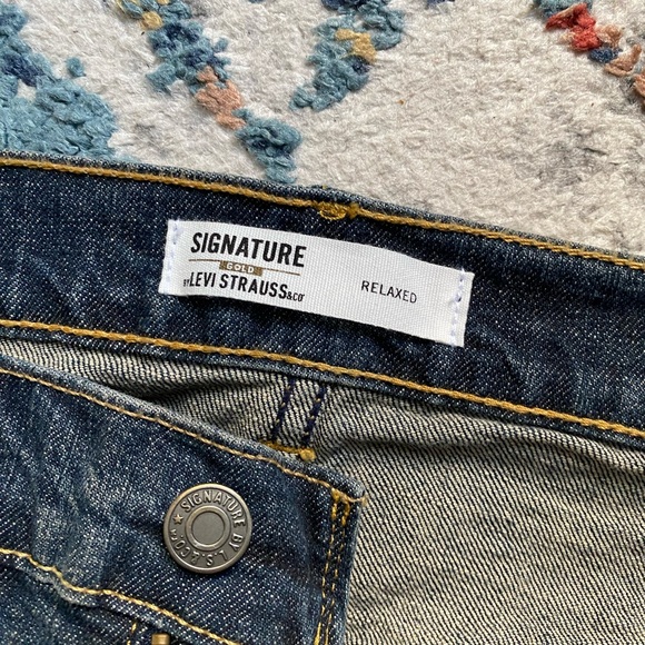 NWT Levi’s Signature relaxed fit blue jeans size W32xL32 - Picture 3 of 6